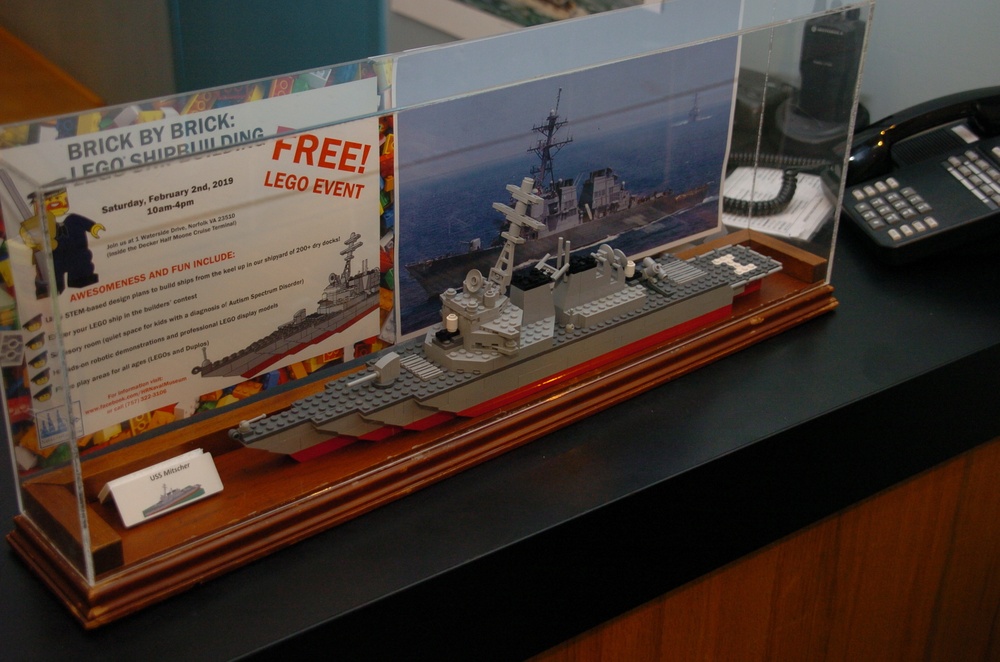 USS Mitscher (DDG 57) LEGO Model