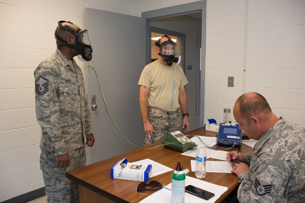 192nd Medical Group Airmen train for CERFP mission