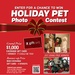 2018 Holiday Pet Photo Sweepstakes