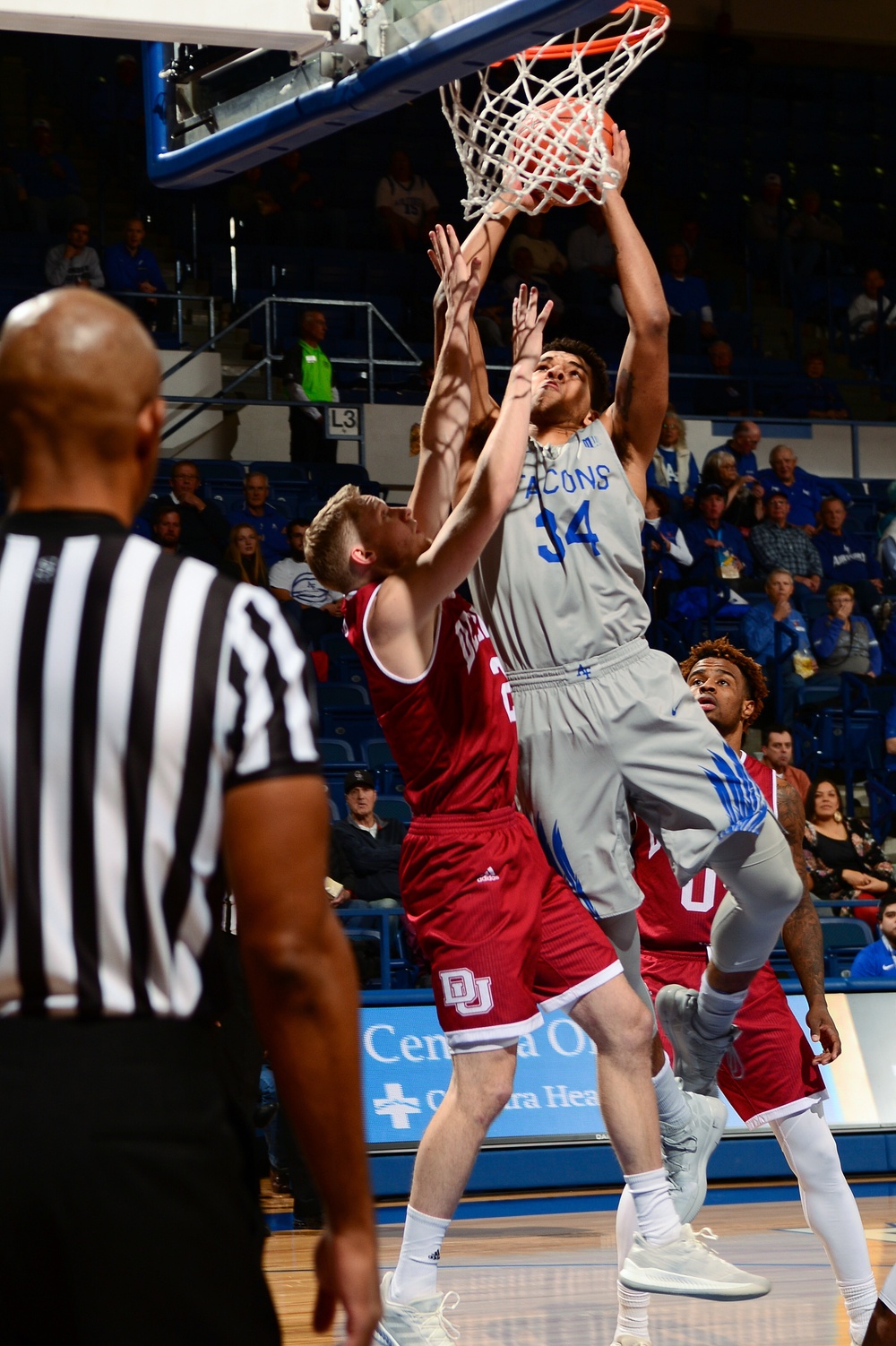 Air Force Men's basketball vs DU