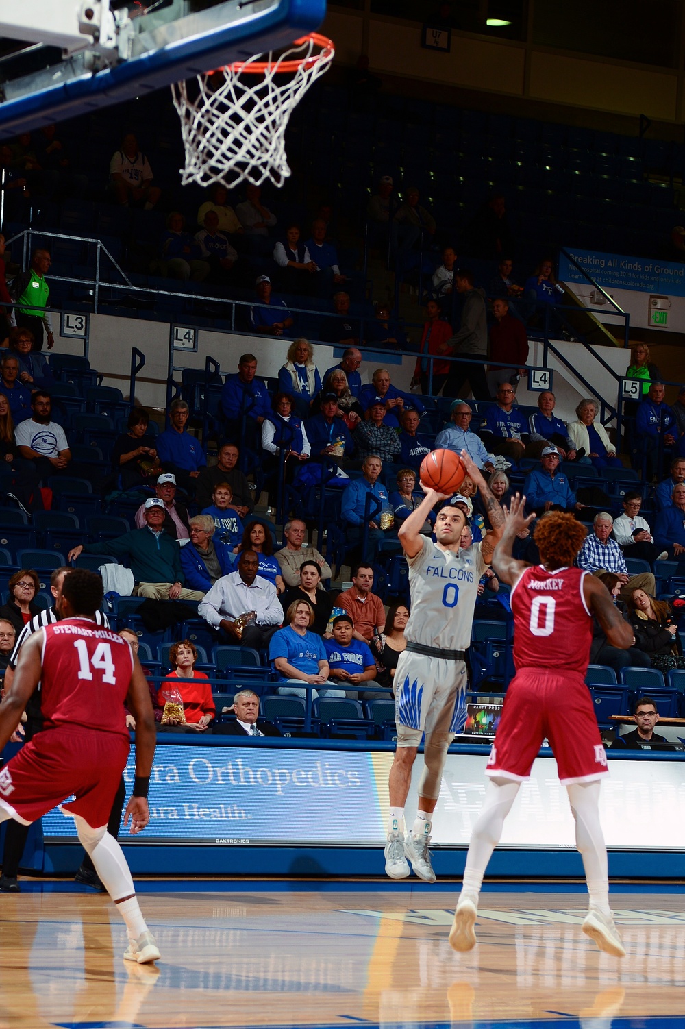 Air Force Men's basketball vs DU