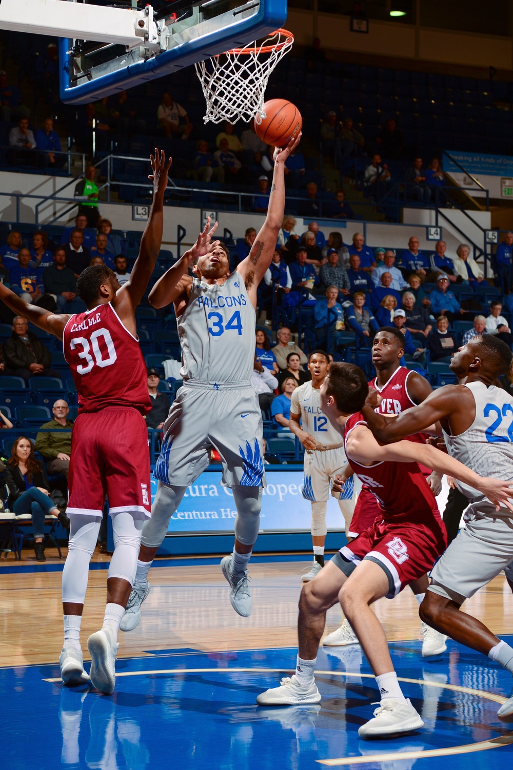 Air Force Men's basketball vs DU
