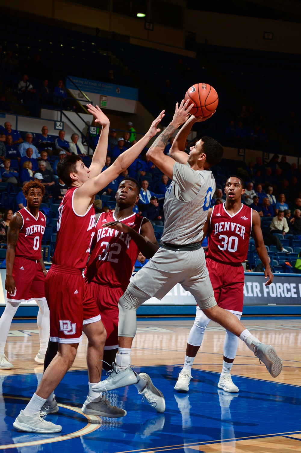 Air Force Men's basketball vs DU