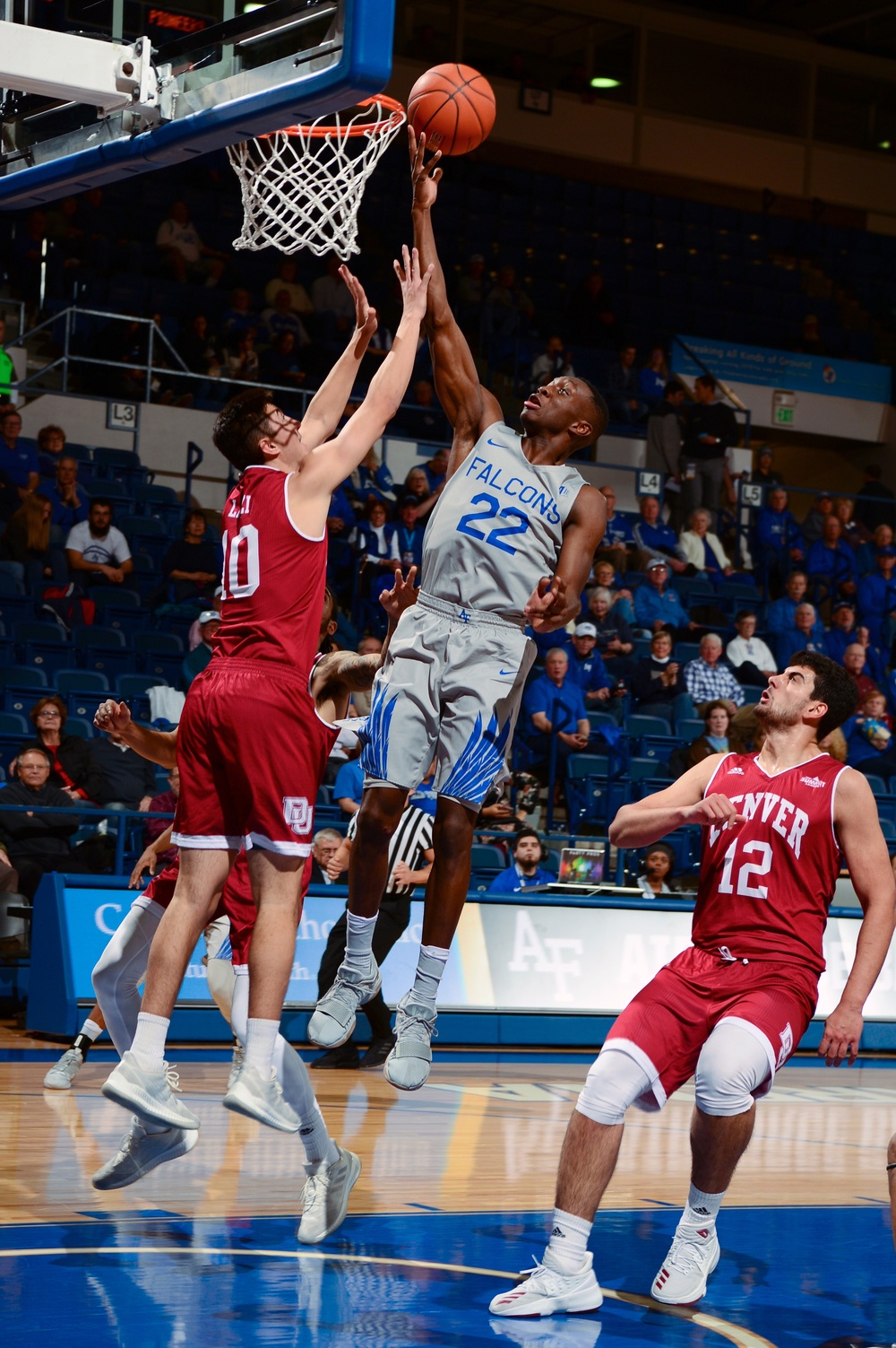 Air Force Men's basketball vs DU