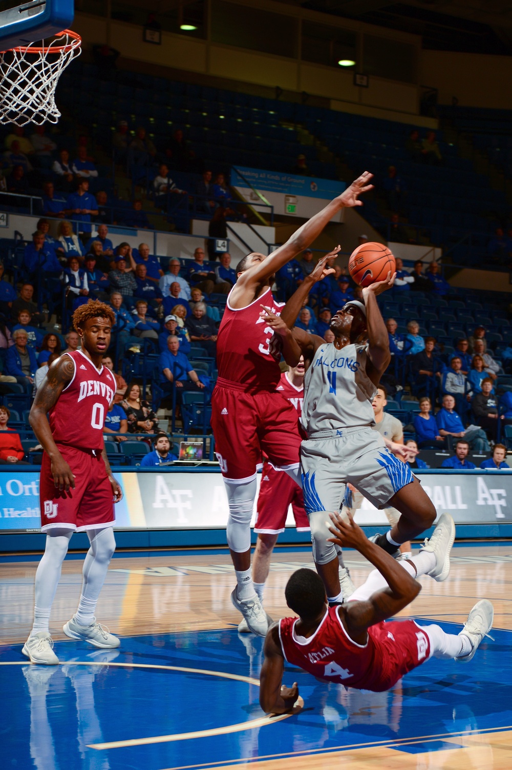 Air Force Men's basketball vs DU