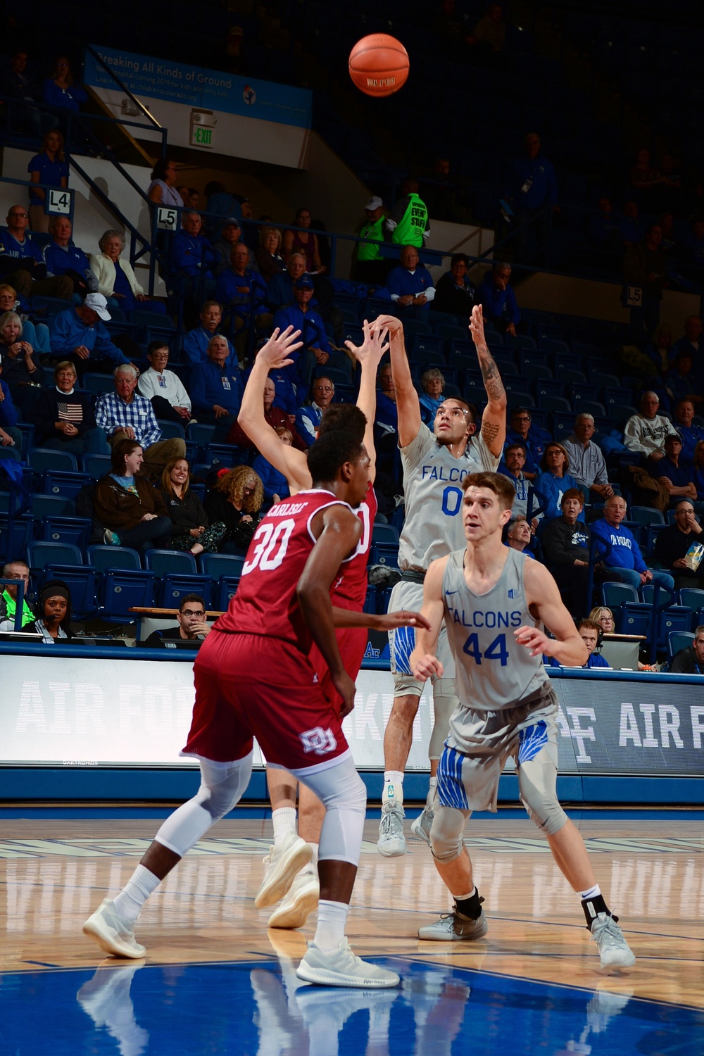 Air Force Men's basketball vs DU