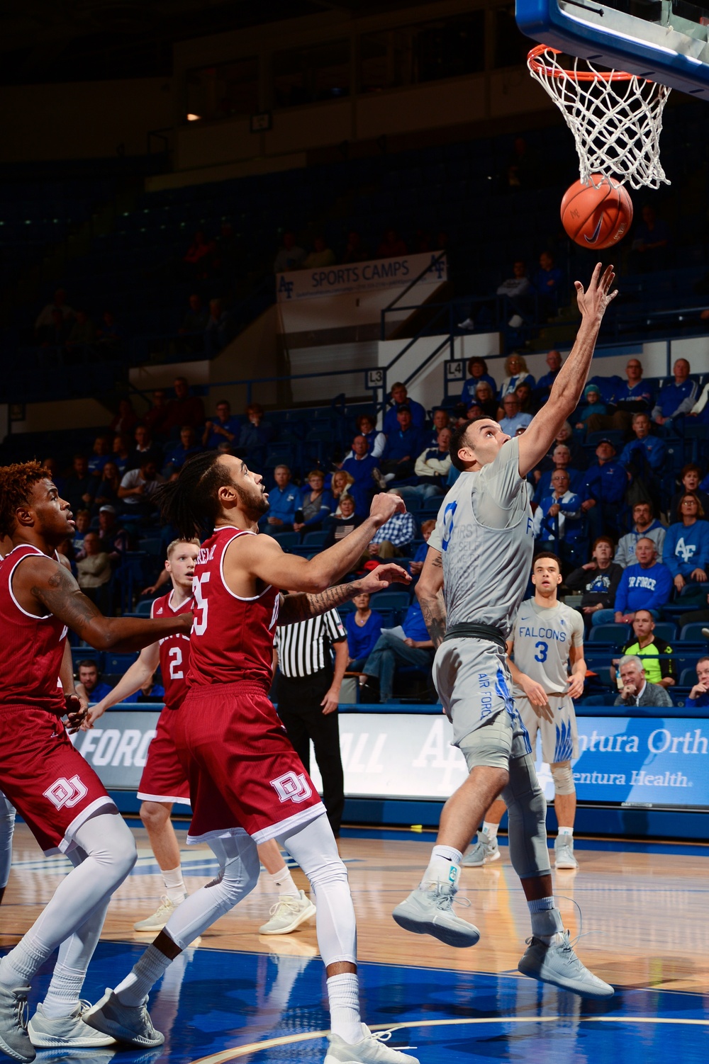 Air Force Men's basketball vs DU