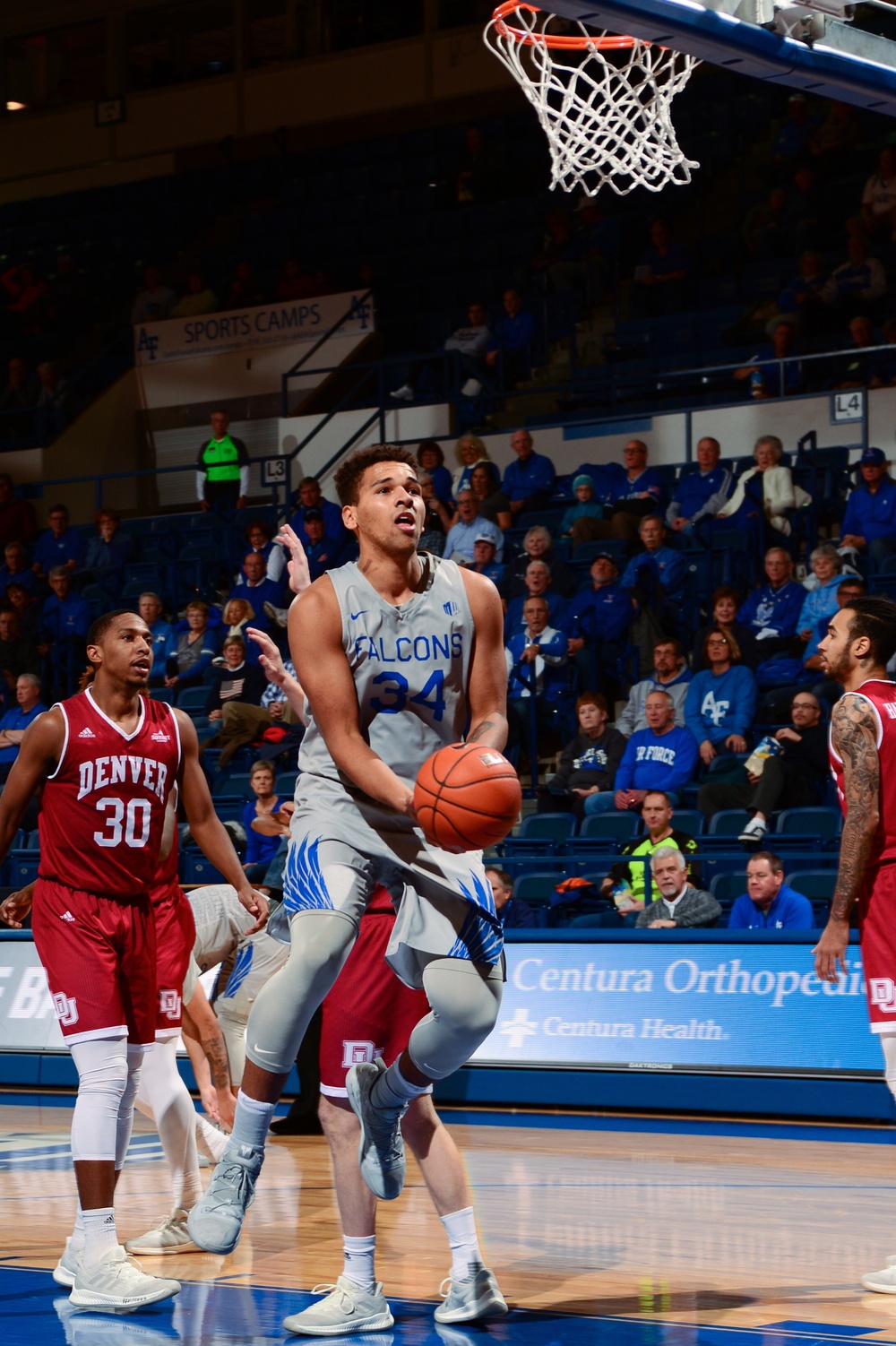Air Force Men's basketball vs DU