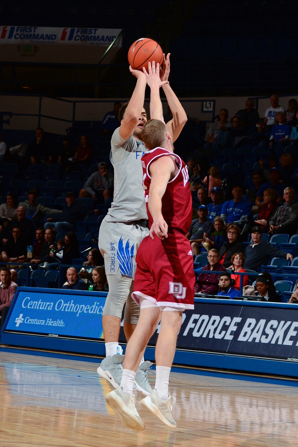 Air Force Men's basketball vs DU