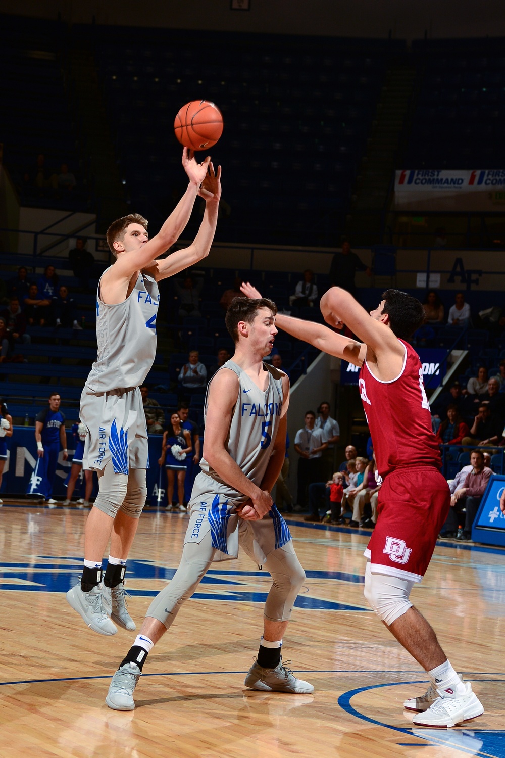 Air Force Men's basketball vs DU