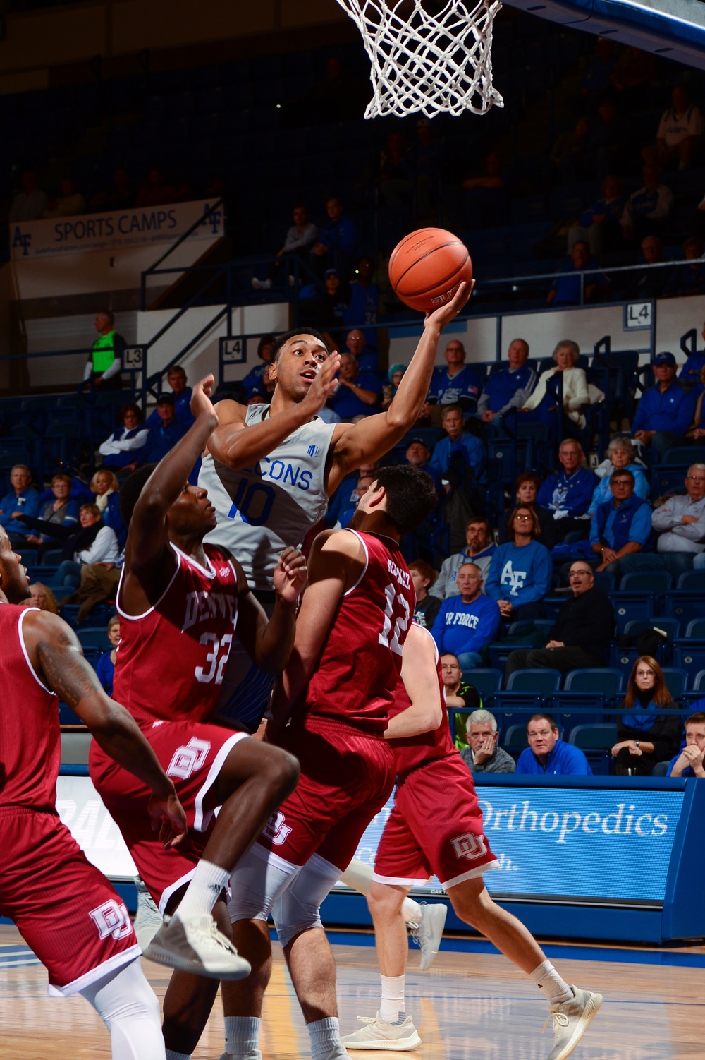 Air Force Men's basketball vs DU