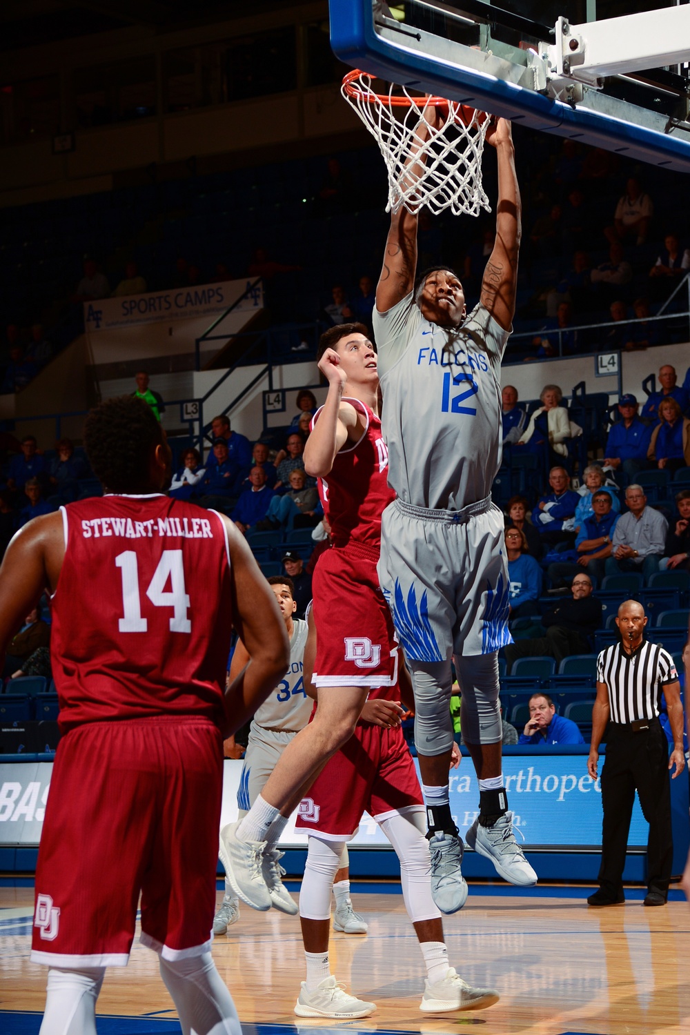 Air Force Men's basketball vs DU