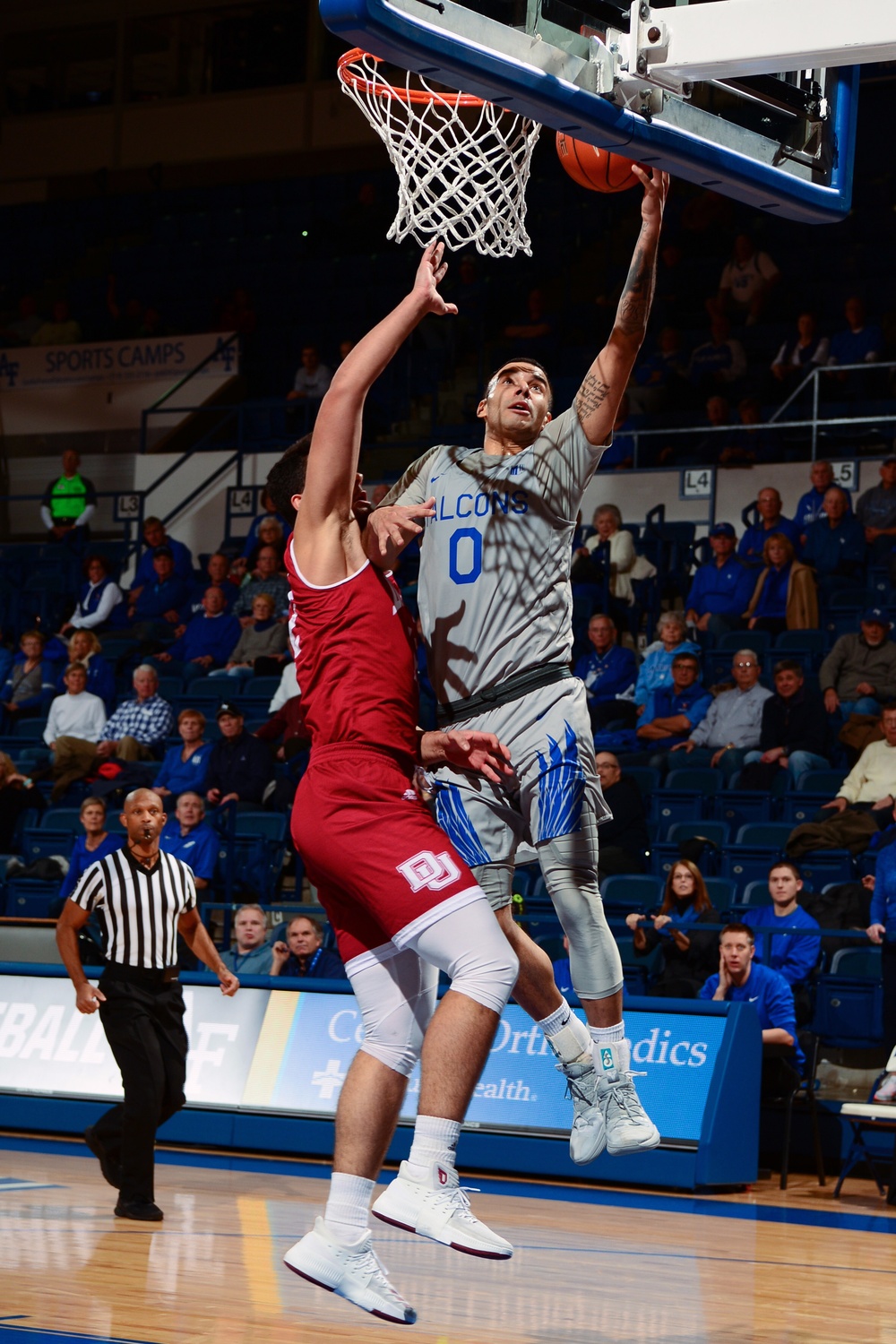 Air Force Men's basketball vs DU