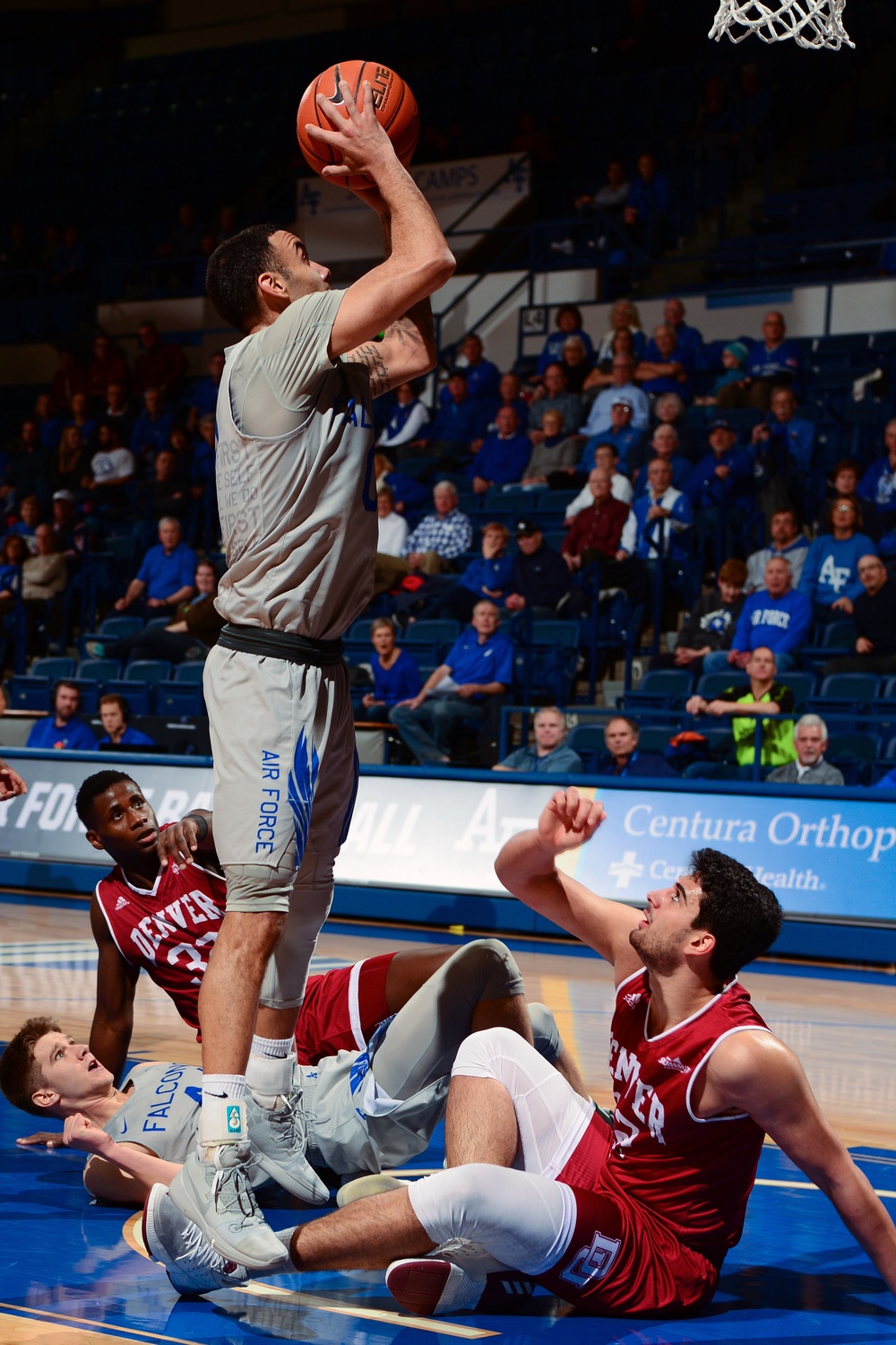 Air Force Men's basketball vs DU