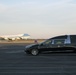 George H. W. Bush, the 41st President of the United States arrives at Ellington Field