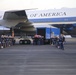 George H. W. Bush, the 41st President of the United States arrives at Ellington Field