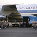 George H. W. Bush, the 41st President of the United States arrives at Ellington Field