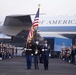 George H. W. Bush, the 41st President of the United States arrives at Ellington Field