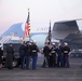 George H. W. Bush, the 41st President of the United States arrives at Ellington Field