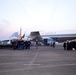 George H. W. Bush, the 41st President of the United States arrives at Ellington Field