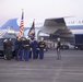 George H. W. Bush, the 41st President of the United States arrives at Ellington Field