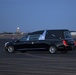 George H. W. Bush, the 41st President of the United States arrives at Ellington Field