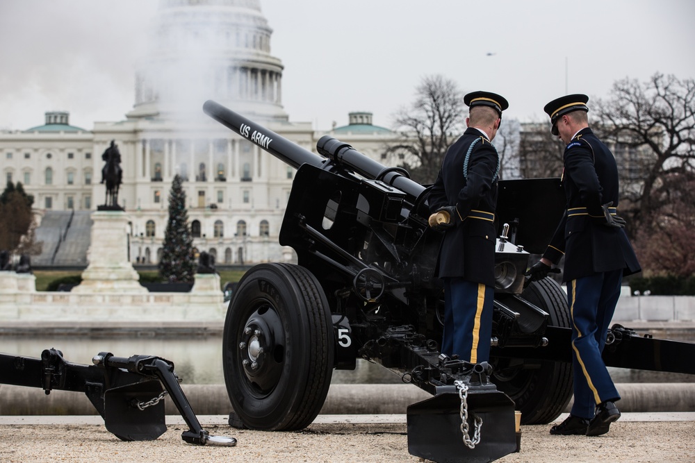 Departure Ceremony at the U.S. Capitol