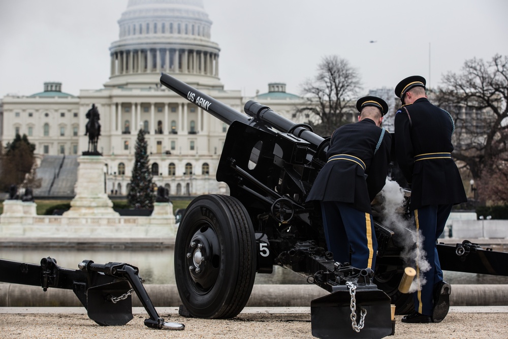 Departure Ceremony at the U.S. Capitol