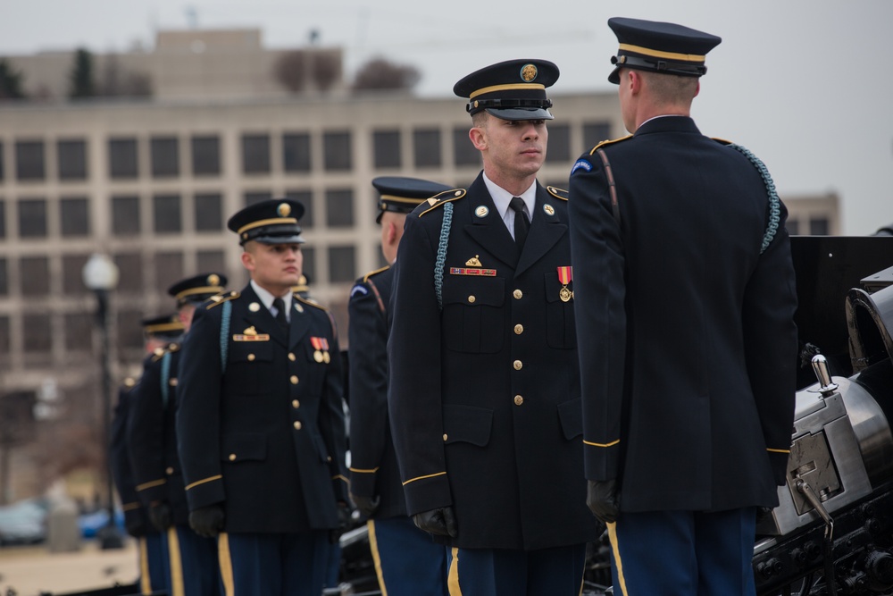 Departure Ceremony at the U.S. Capitol
