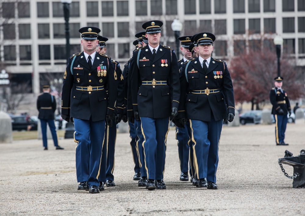 Departure Ceremony at the U.S. Capitol