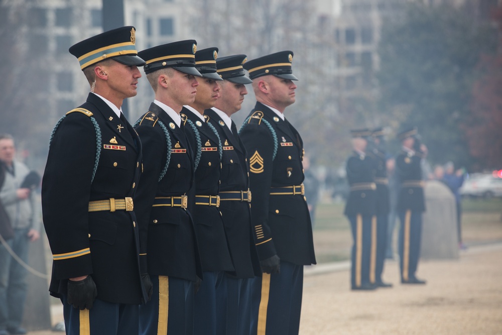 Departure Ceremony at the U.S. Capitol