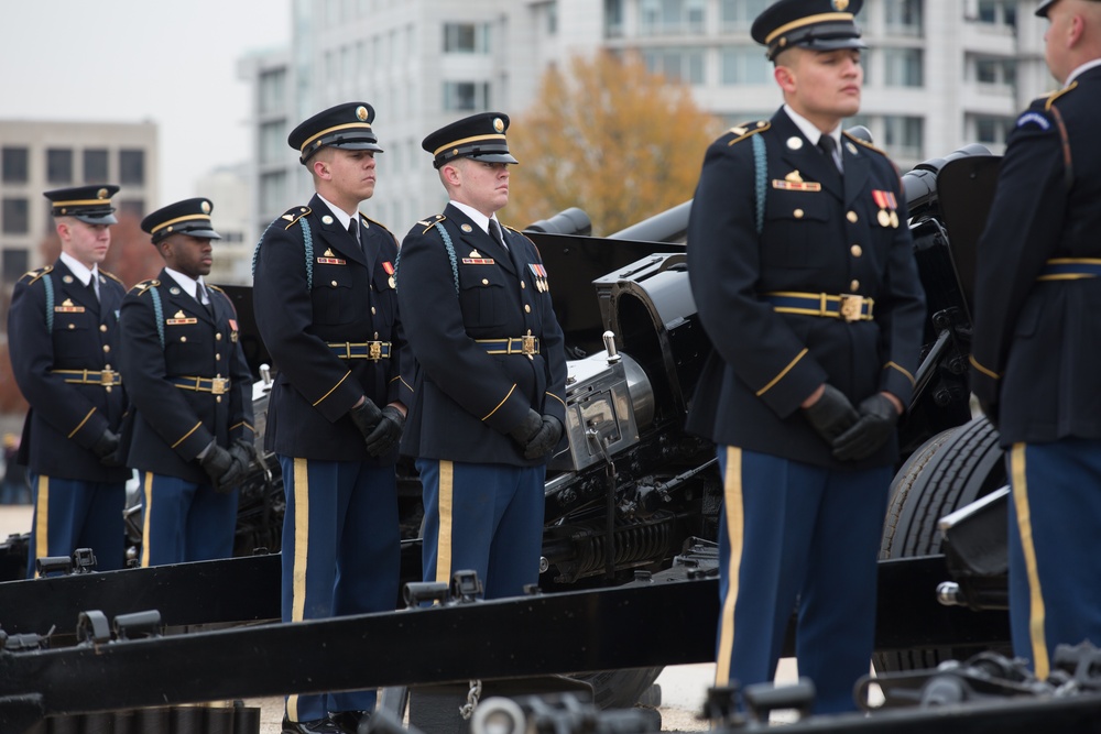 Departure Ceremony at the U.S. Capitol