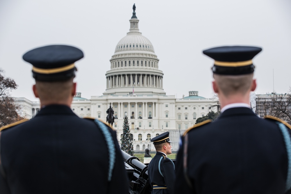 Departure Ceremony at the U.S. Capitol