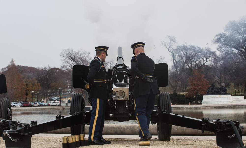 Departure Ceremony at the U.S. Capitol