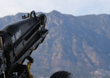 Fort Carson honors former president George H.W. Bush with 21-gun salute