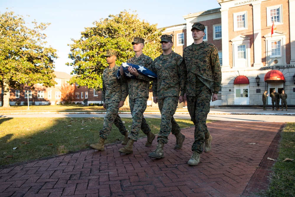 2nd Marine Division Colors &amp; Awards Ceremony