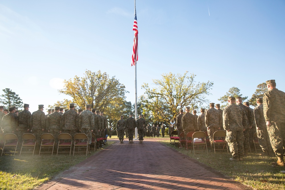 2nd Marine Division Colors &amp; Awards Ceremony