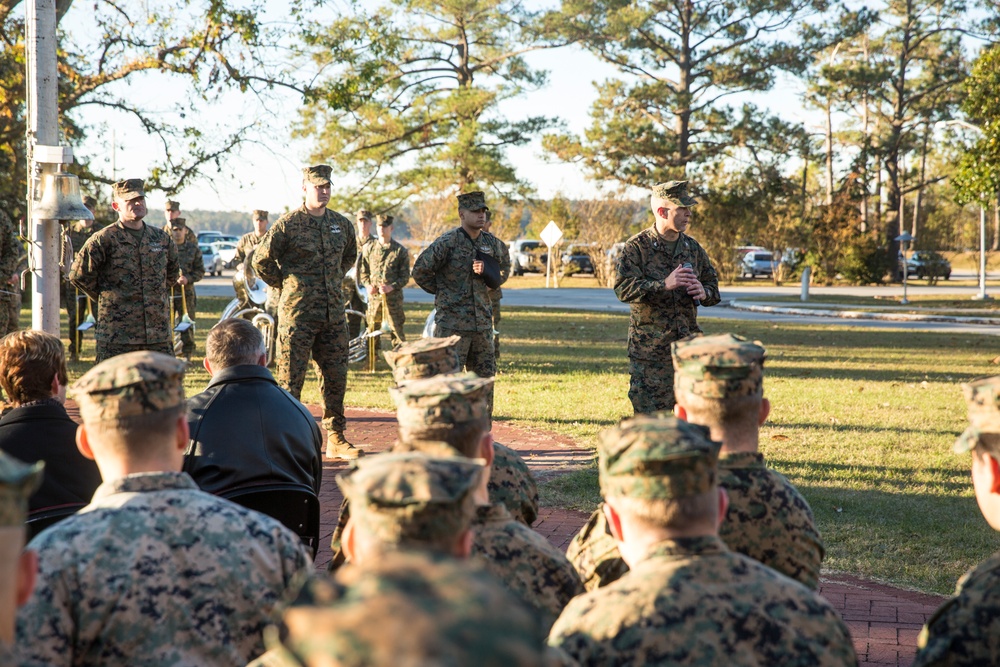 2nd Marine Division Colors &amp; Awards Ceremony