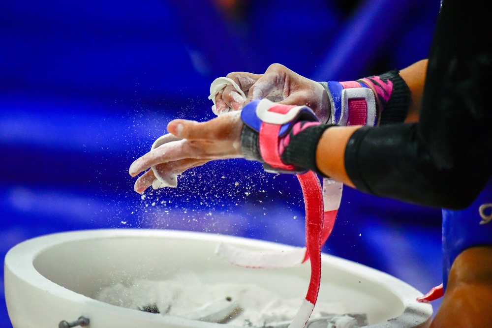 Air Force Women's Gymnastics Blue Silver Meet