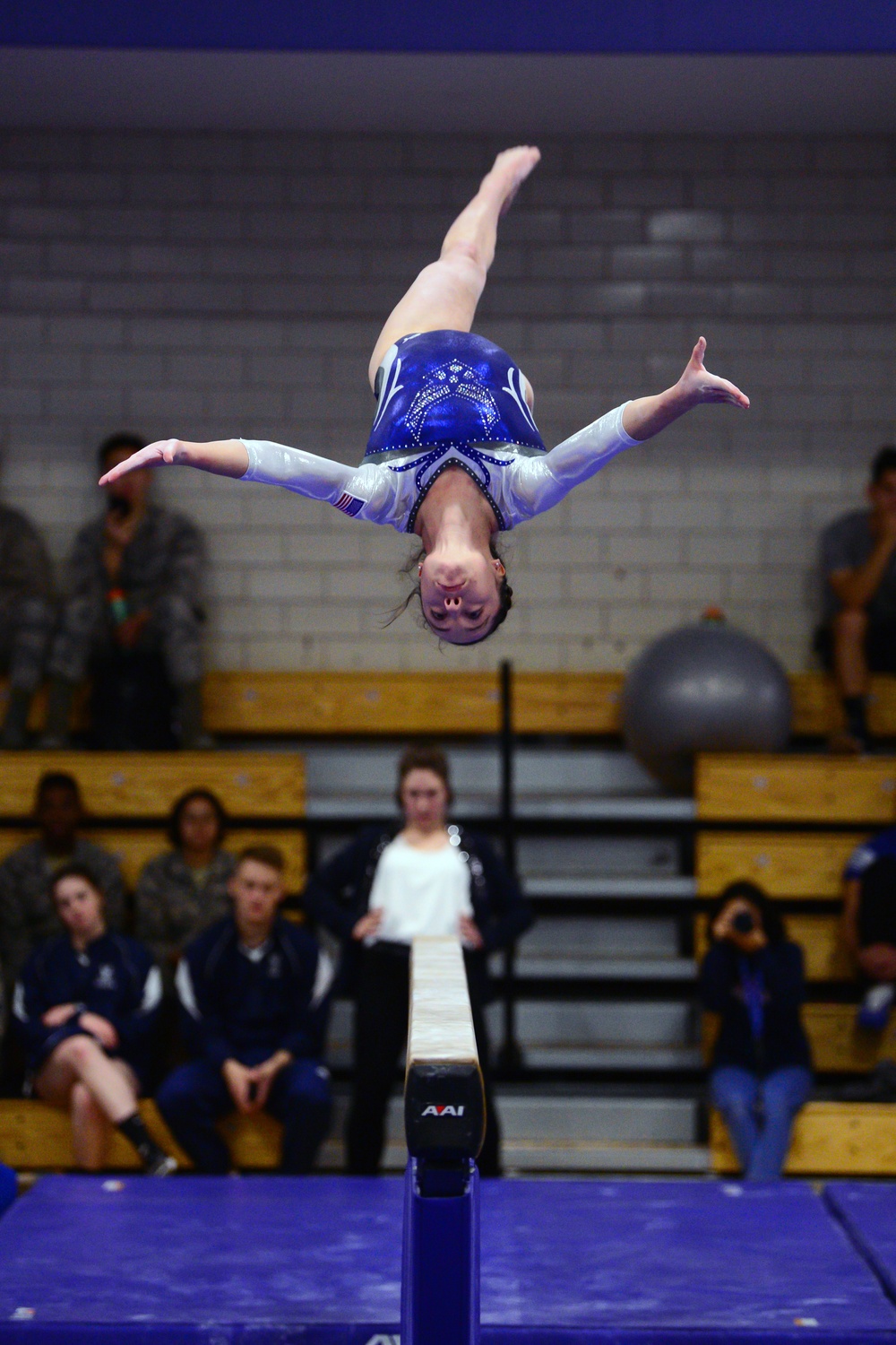 Air Force Women's Gymnastics Blue Silver Meet