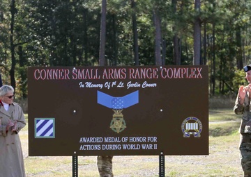 1st Lt. Garlin M. Conner Range Dedication