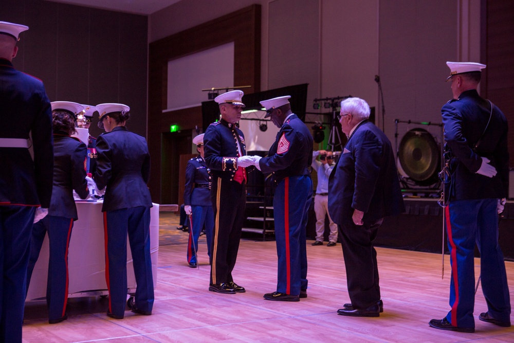 Sergeant Major of the Marine Corps has a ball with 3rd MAW