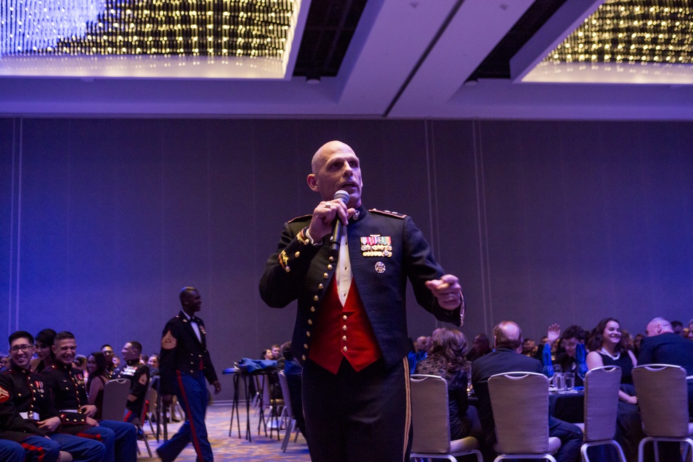 Sergeant Major of the Marine Corps has a ball with 3rd MAW