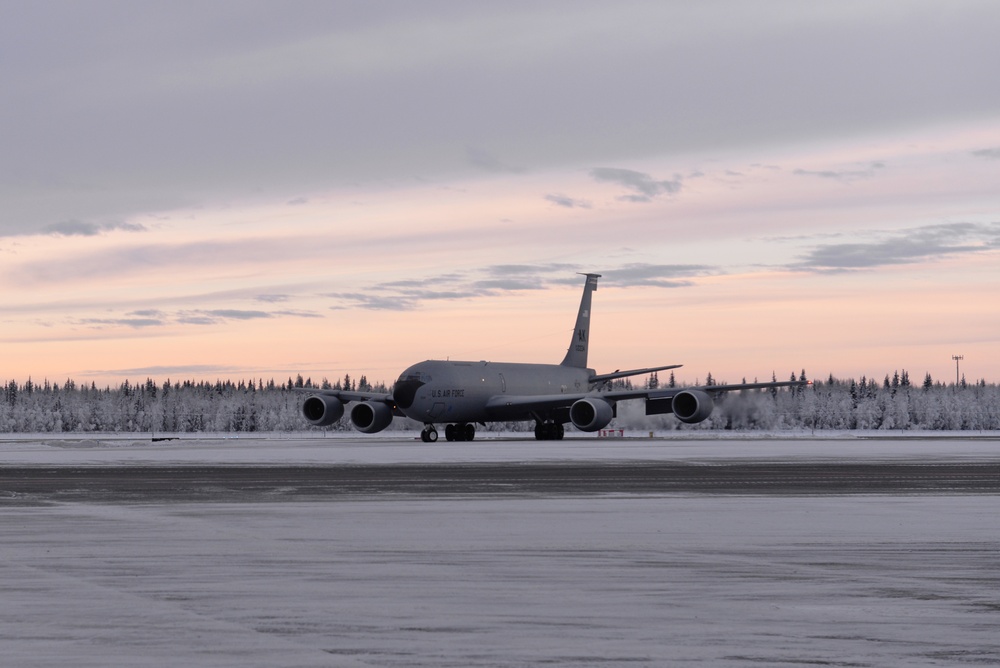 Winter flying at Eielson Air Force Base
