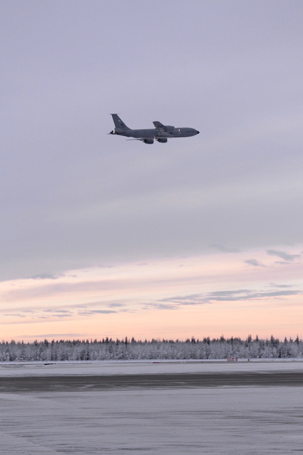 Winter flying at Eielson Air Force Base
