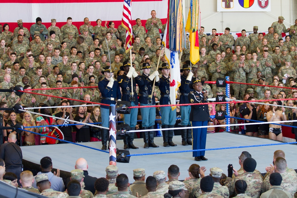 Fort Hood hosts WWE's Tribute to the Troops