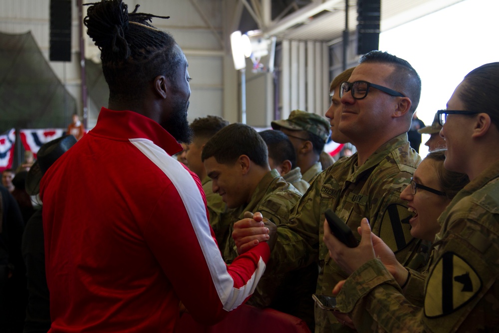 Fort Hood hosts WWE’s Tribute to the Troops