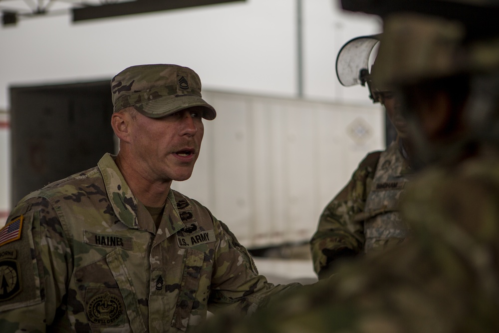 93rd Military Police Battalion demonstrates civil disturbance readiness to command personnel