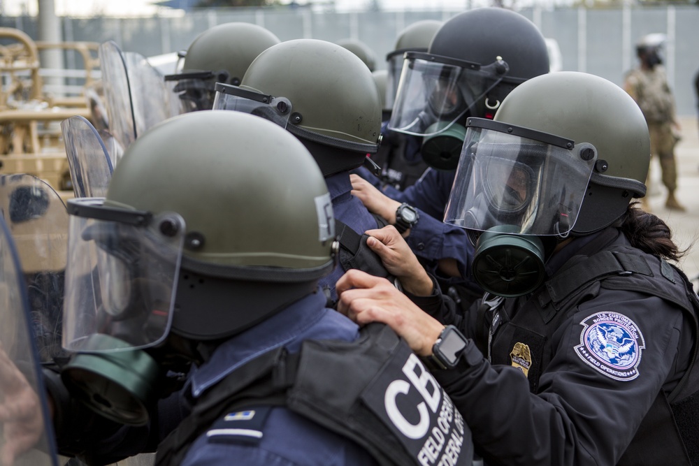 93rd Military Police Battalion demonstrates civil disturbance readiness to command personnel