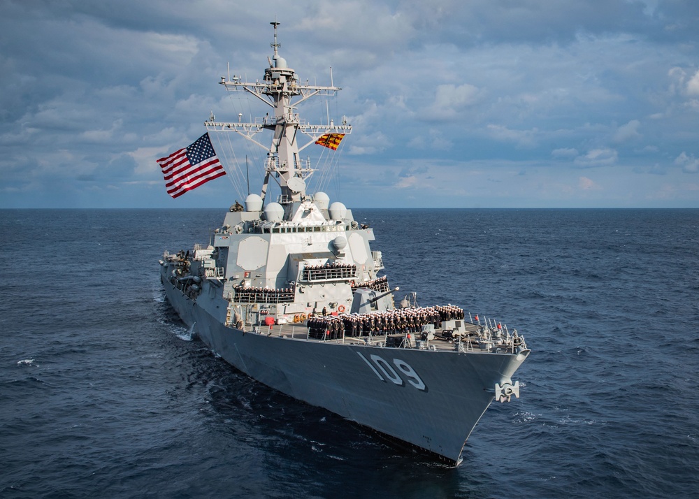 USS Jason Dunham (DDG 109) Command Photo